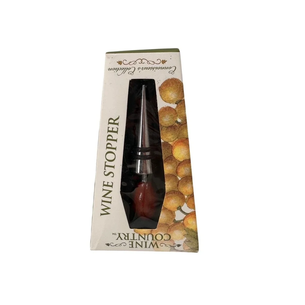 Wine Accessory Gift Set Stainless Steel‎ Chiller Air Pressure Opener Stopper